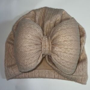 🛍 New 🛍 Cute Little Girls Turban with Bow Size 0-6 Months 🛍